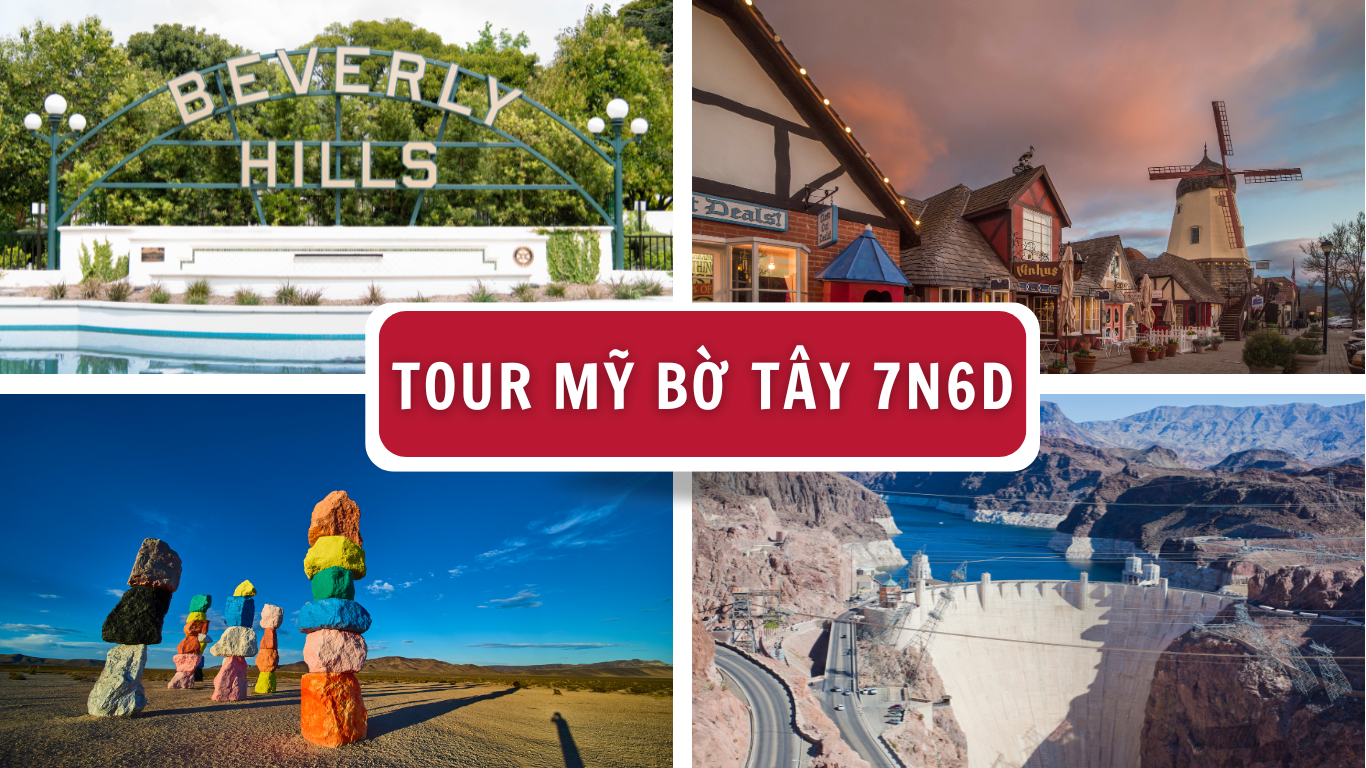 TOUR MỸ BỜ TÂY 7N6D