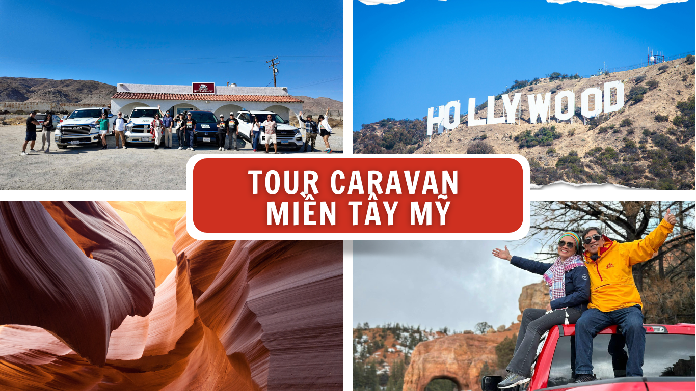 TOUR CARAVAN ROAD TRIP – PHƯỢT MỸ ĐÚNG CHẤT 2026